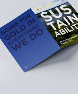 KL Gold Sustainability Report back cover