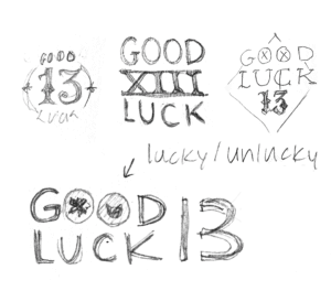 Sketches of logo