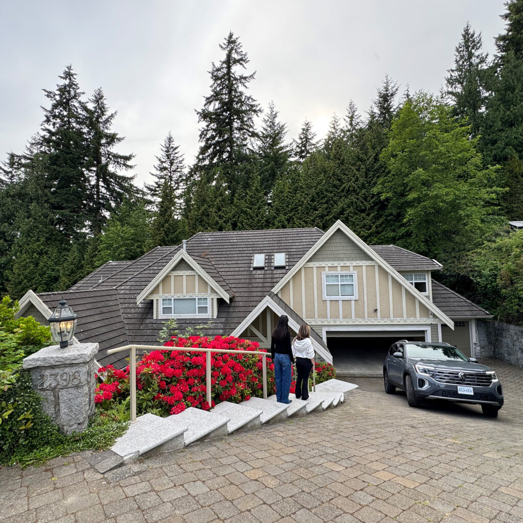 The house we rented
